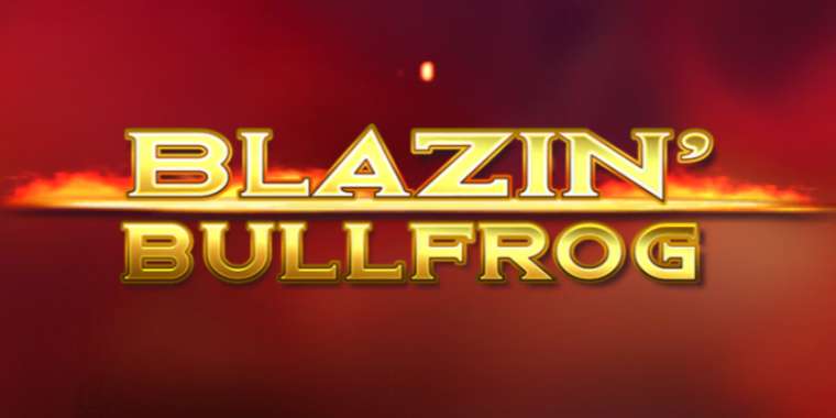 Play Blazin Bullfrog slot CA