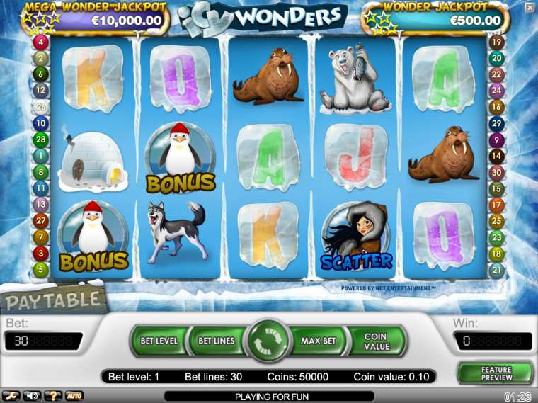 Play Icy Wonders slot CA