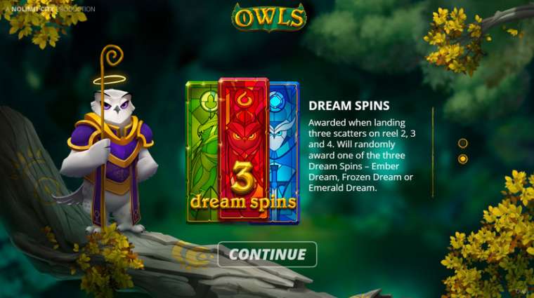 Play Owls slot CA