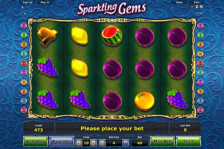 Play Sparkling Gems slot CA