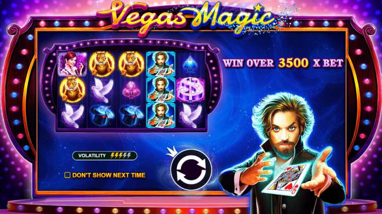 Play Vegas Magic slot CA