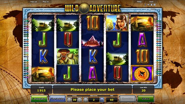Play Wild Adventure slot CA