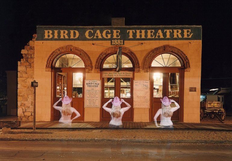 The birdcage theatre in Tombstone