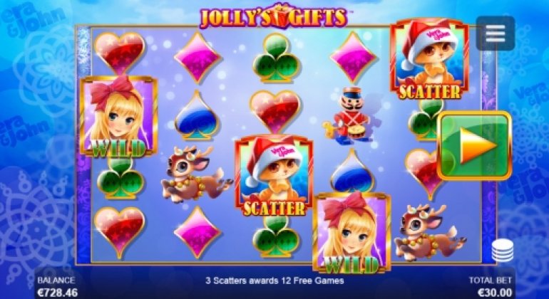 Jolly's Gifts slot machine