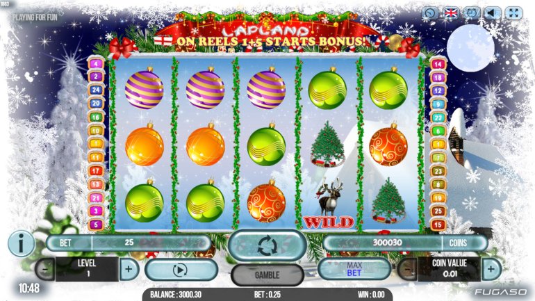 Lapland Fugaso slot machine
