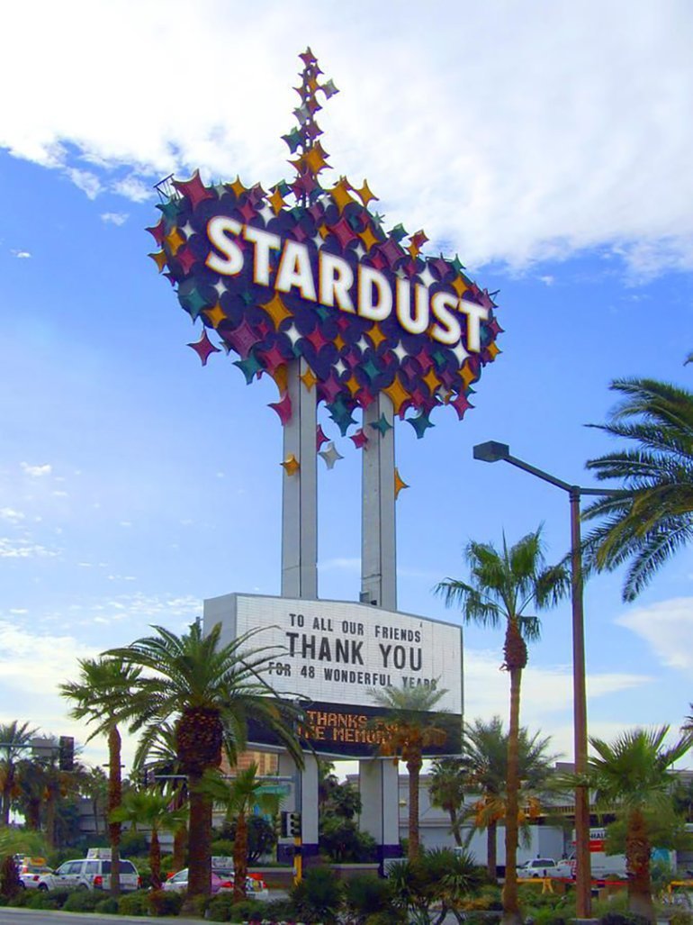 Stardust Casino sign