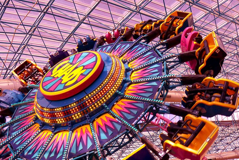 Adventuredome Amusement Park in Circus Circus