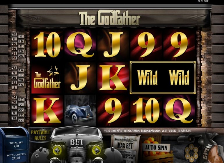 The slot machine The Godfather