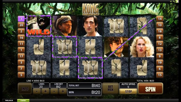 The slot machine King Kong