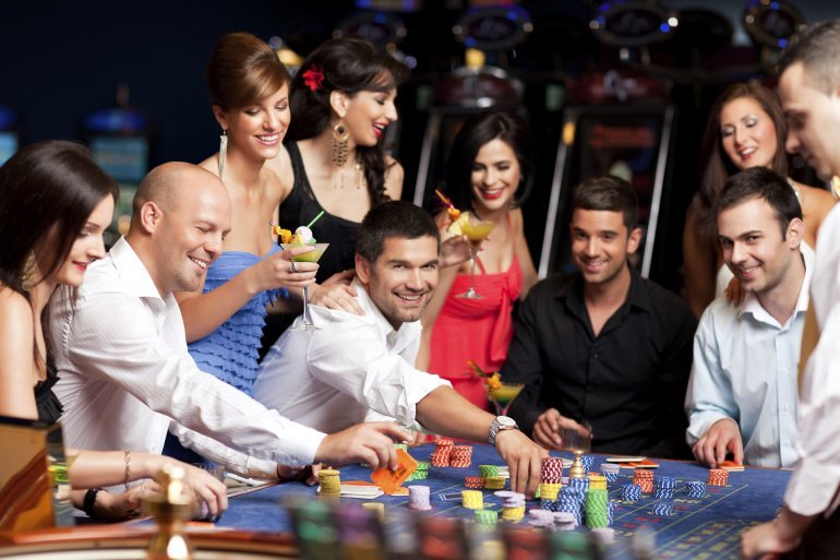 casino players