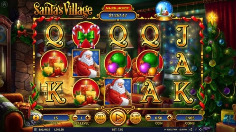 Santa's Village slot machine