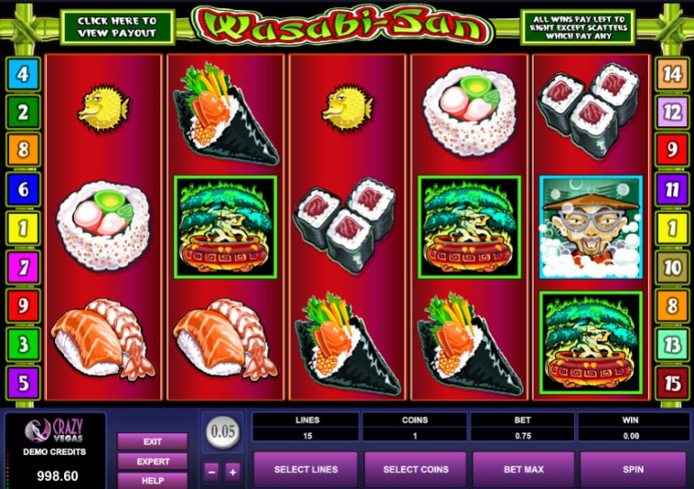 Wasabi-Sun slot machine