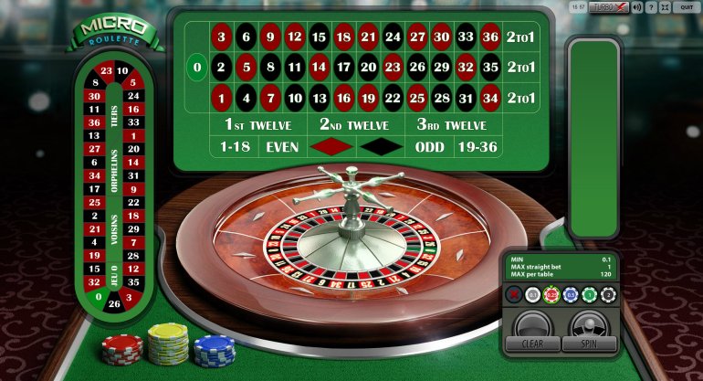 Start playing roulette online casino