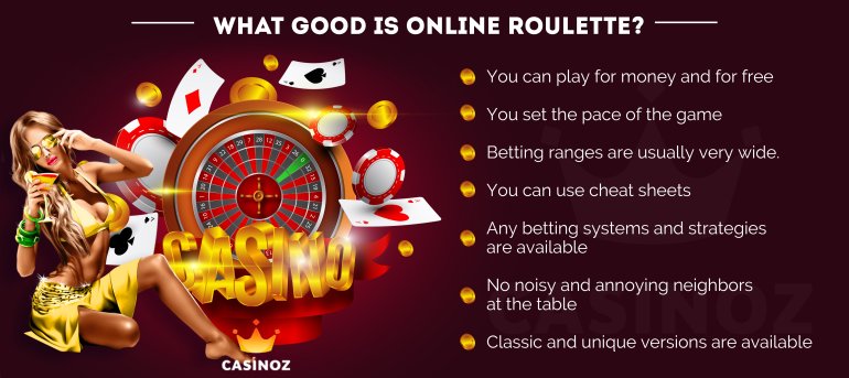 what is good about roulette for players?