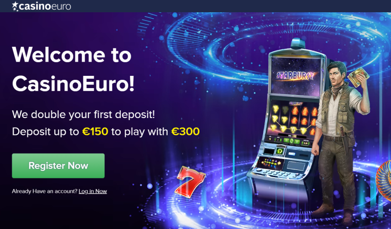 in 100% Match Bonus up to €150 in Euro Casino 100% Match Bonus up to €150 in Euro Casino