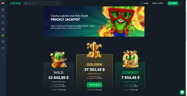Cactus Casino: Jackpots