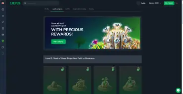 Cactus Casino: VIP club