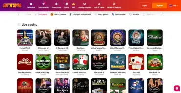 HitnSpin Casino: Real dealers