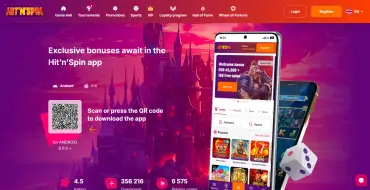 HitnSpin Casino: App
