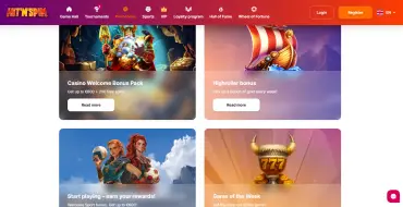 HitnSpin Casino: Promotions