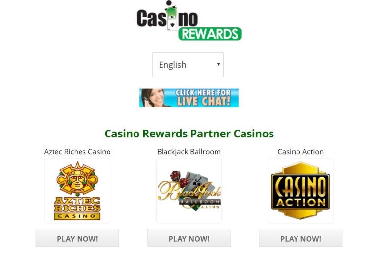 online casino of CasinoRewards group