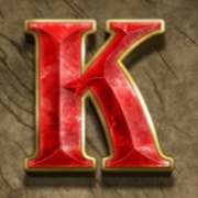 K symbol in Colossus: Hold & Win slot