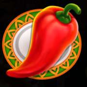 Red pepper symbol in Wild Esqueleto Lightning Chase slot