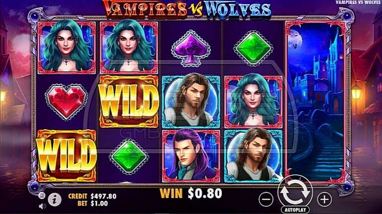New video slot about vampires and werewolves in Vampires vs Wolves Vampires vs Wolves by Pragmatic Play in Vampires vs Wolves