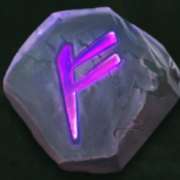 Purple stone symbol in The Trolls' Treasure slot