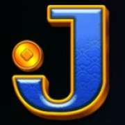 J symbol in Lanterns & Lions: Hold & Win slot