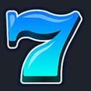 Blue 7 symbol in Hot Triple Sevens slot