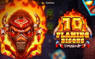 10 Flaming Bisons slot