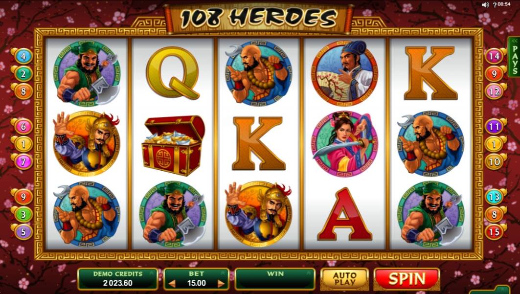 108 Heroes slot