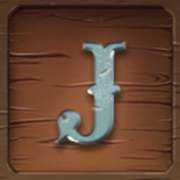 J symbol in Sticky Bandits Most Wanted slot