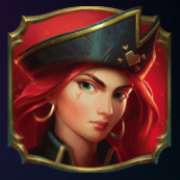 Girl symbol in Plunderin Pirates Hold and Win slot