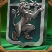 Shield symbol in Lord Merlin and the Lady of the Lake slot