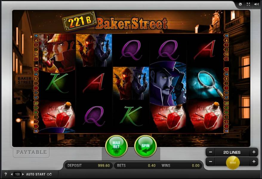 221B Baker Street slot