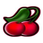Cherry symbol in Royal Seven XXL Red Hot Firepot slot