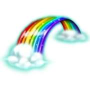 Rainbow symbol in Triple Irish slot