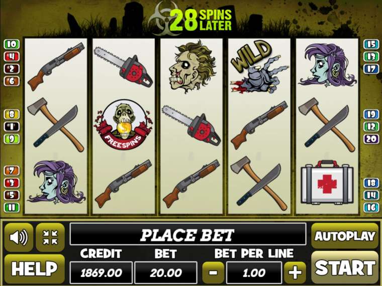 Play 28 Spins Later slot CA