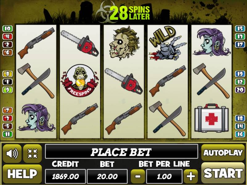 28 Spins Later slot
