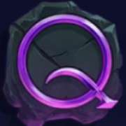 Q symbol in Merlin and the Ice Queen Morgana slot
