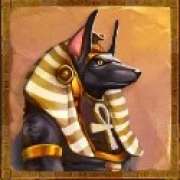Anubis symbol in Gods of Egypt slot
