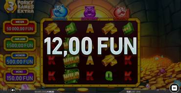 3 Porky Banks Extra: Winnings