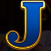 J symbol in Book of Wizard: Crystal Chance slot