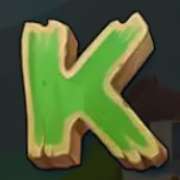 K symbol in Cat Clans slot