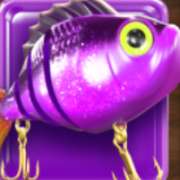 Purple bait symbol in Golden Catch slot