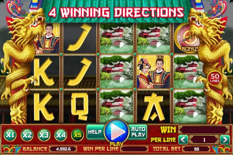Play 4 Winning Directions slot CA