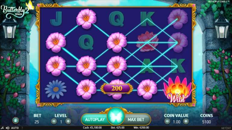 Butterfly Staxx, New Game Butterfly Staxx 2 from NetEnt in Canada Payoffs in Butterfly Staxx 2