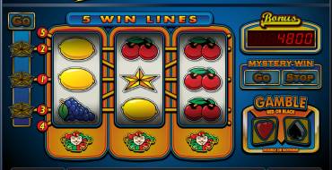 5 Line Multiplay: 
